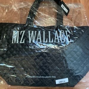 NWT MZ Wallace Large Metro Tote Black